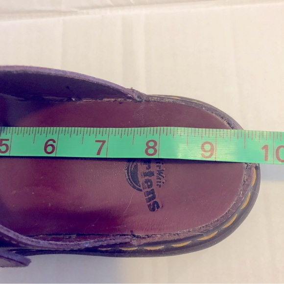 DR. MARTENS Cyprus - 2 Strap Slide, Burgundy, Women’s Size UK 4 / US 6 - Picture 6 of 7